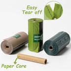 540 Count Dog Poop Bags Extra Thick Leak Proof Waste Bags Refill Rolls