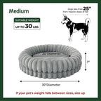Luxury Donut Dog Bed