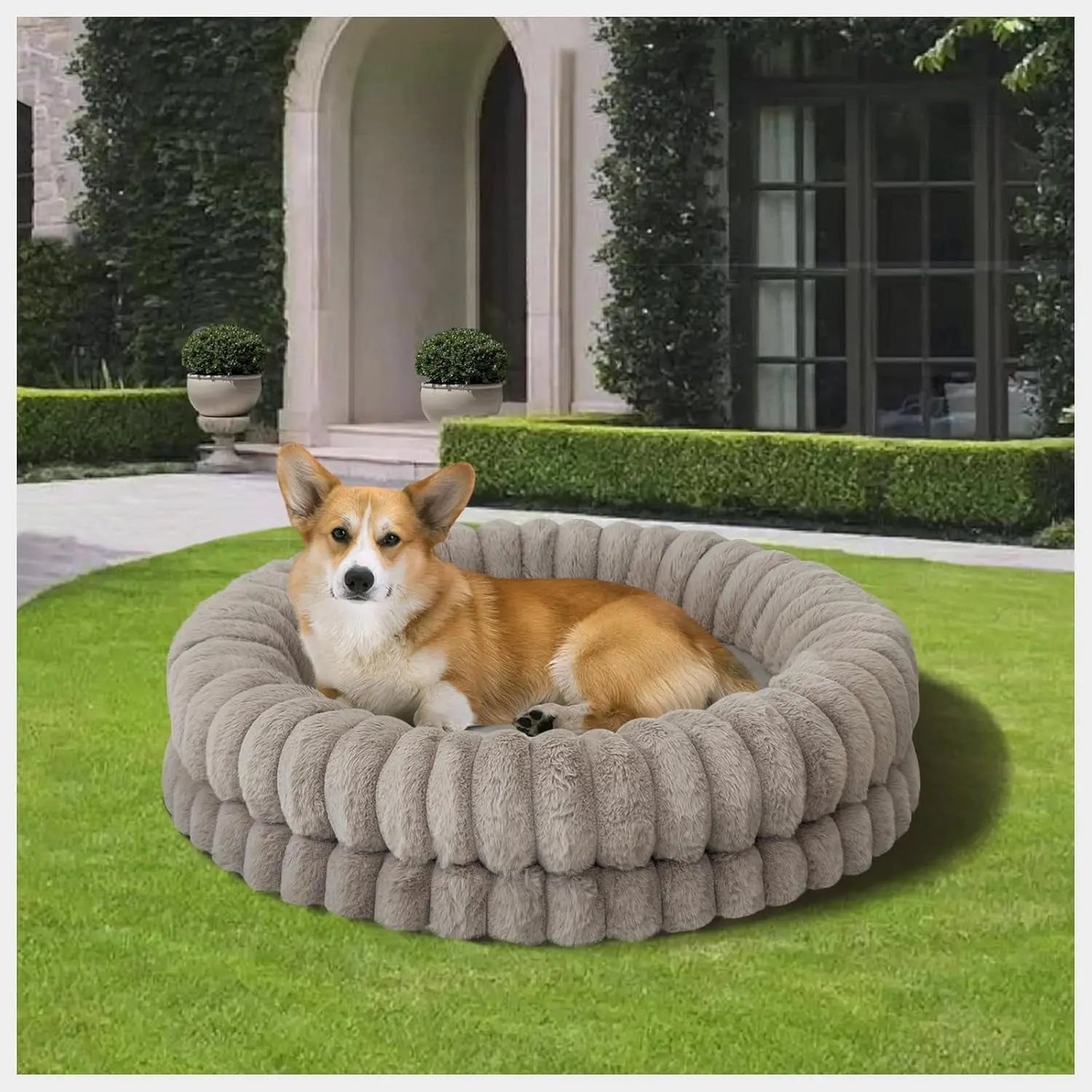 Luxury Donut Dog Bed