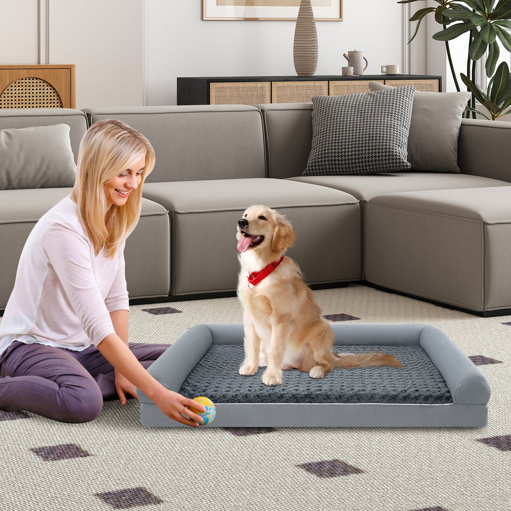 Orthopedic Foam Dog Sofa Bed with Removable Cover