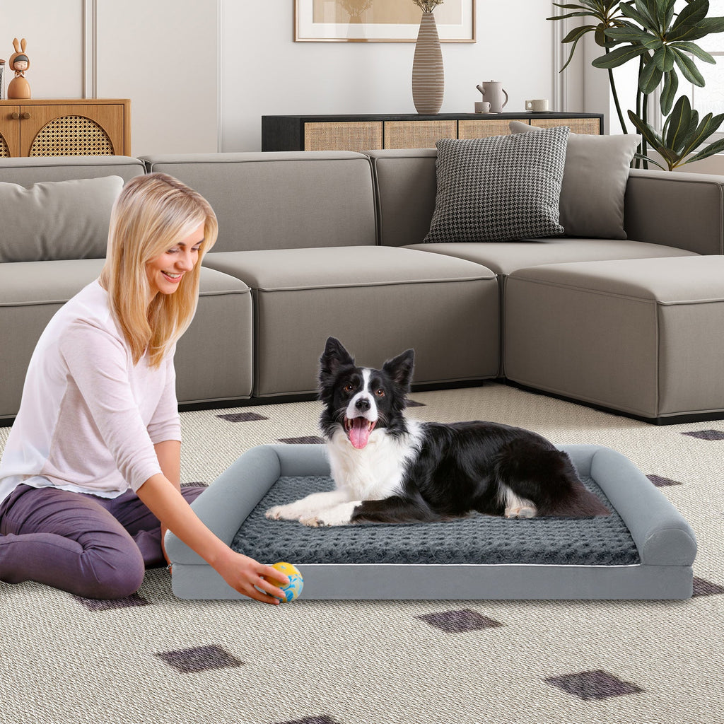 Orthopedic Foam Dog Sofa Bed with Removable Cover