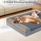 Orthopedic Foam Dog Sofa Bed with Removable Cover