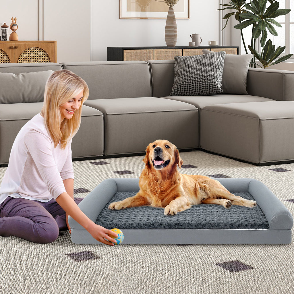 Orthopedic Foam Dog Sofa Bed with Removable Cover