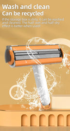 Self-Cleaning Pet Hair Remover Roller