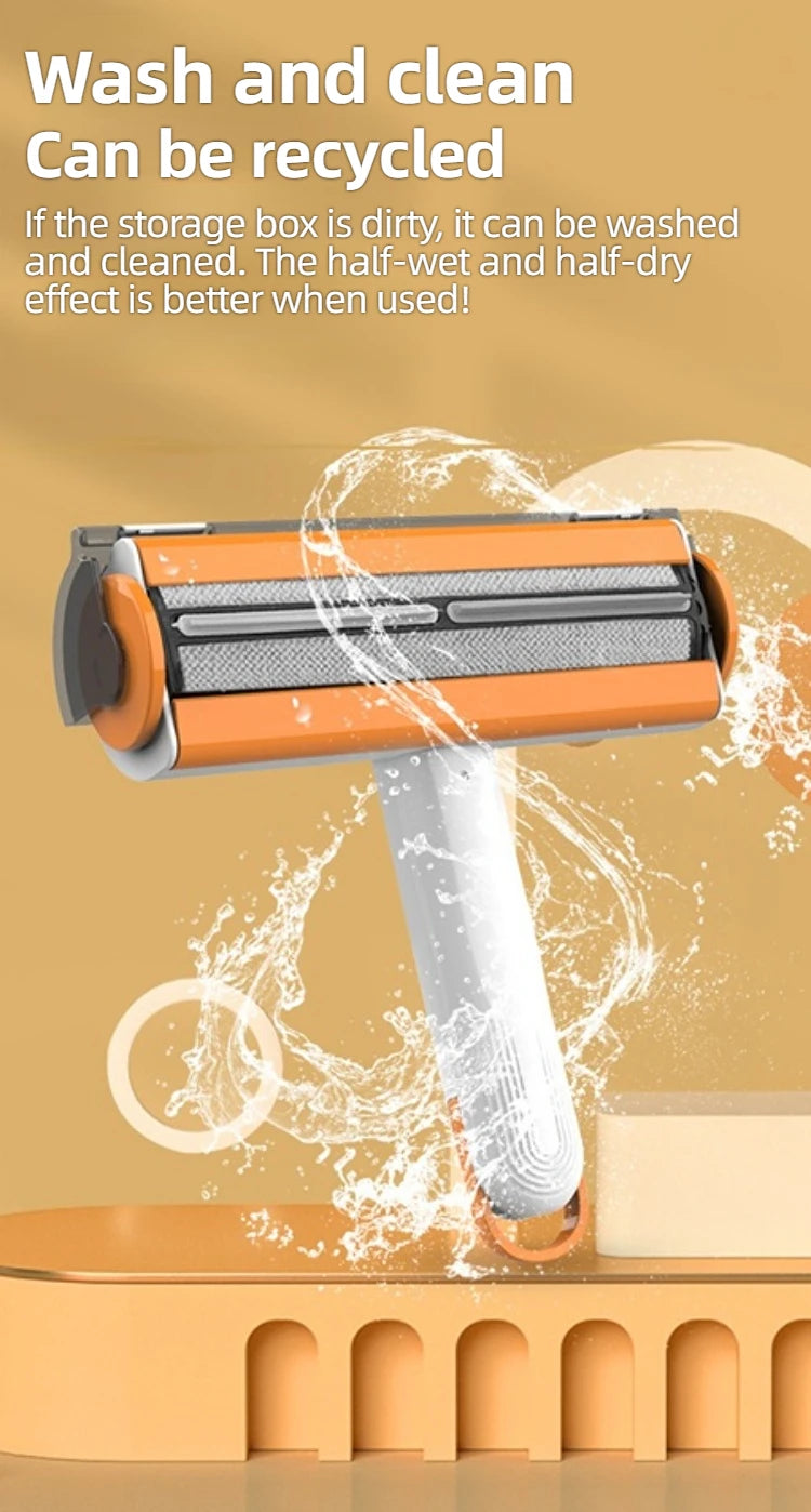 Self-Cleaning Pet Hair Remover Roller