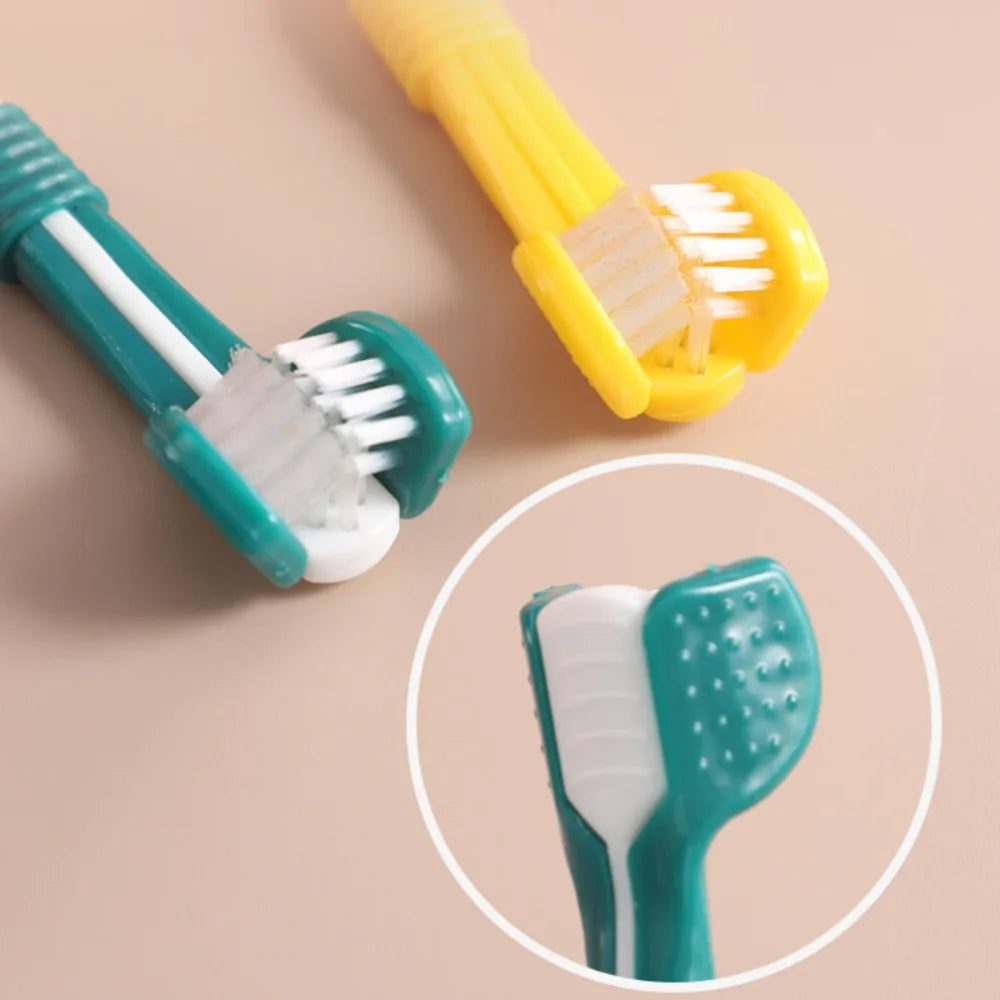 3-Sided Pet Toothbrush