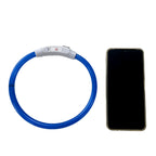 USB Rechargeable LED Dog Collar for Night Walks