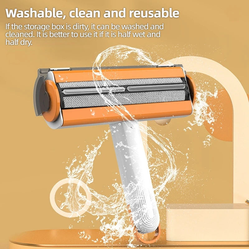 Self-Cleaning Pet Hair Remover Roller
