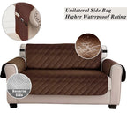 Sofa Covers Waterproof Sofa Slipcovers 1/2/3/4 Seater Non Slip Cover for Kids Pets Washable Sofa Protector with Elastic Strap