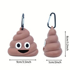 Poop-Shaped Pet Waste Bag Dispenser