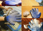 Pet Grooming Glove for Dogs & Cats