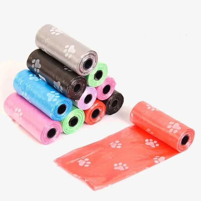 LED Dog Poop Bag Dispenser with Waste Bags