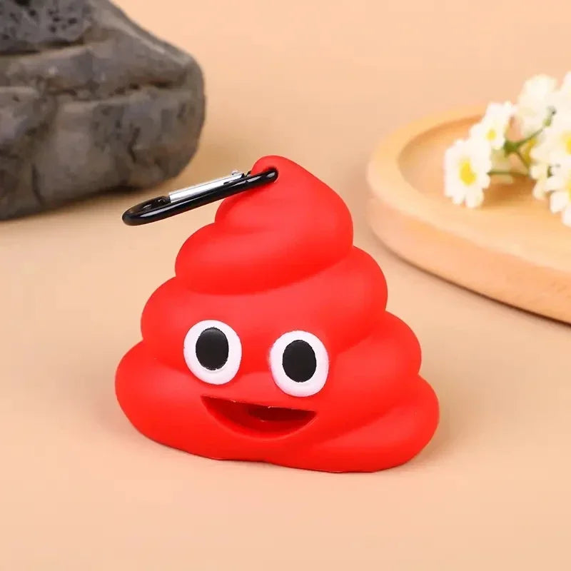 Poop-Shaped Pet Waste Bag Dispenser
