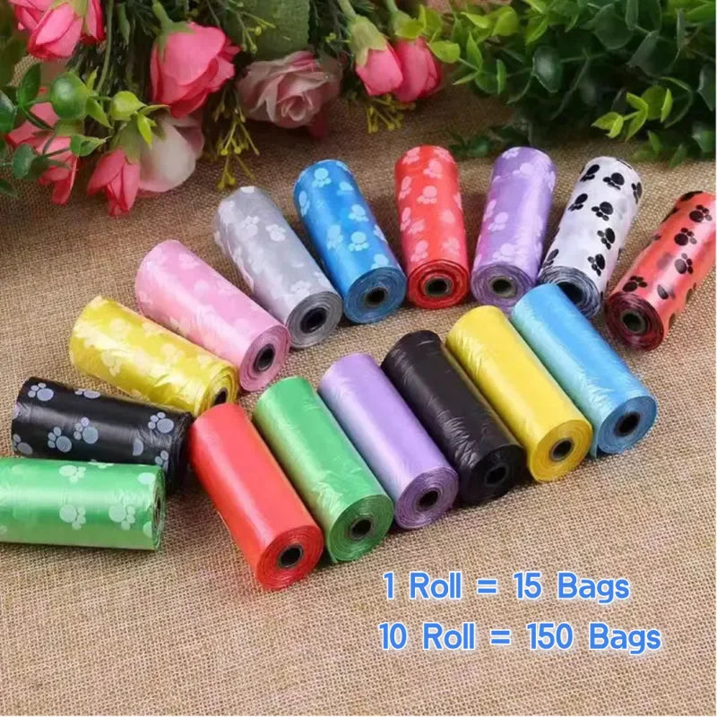 LED Dog Poop Bag Dispenser with Waste Bags