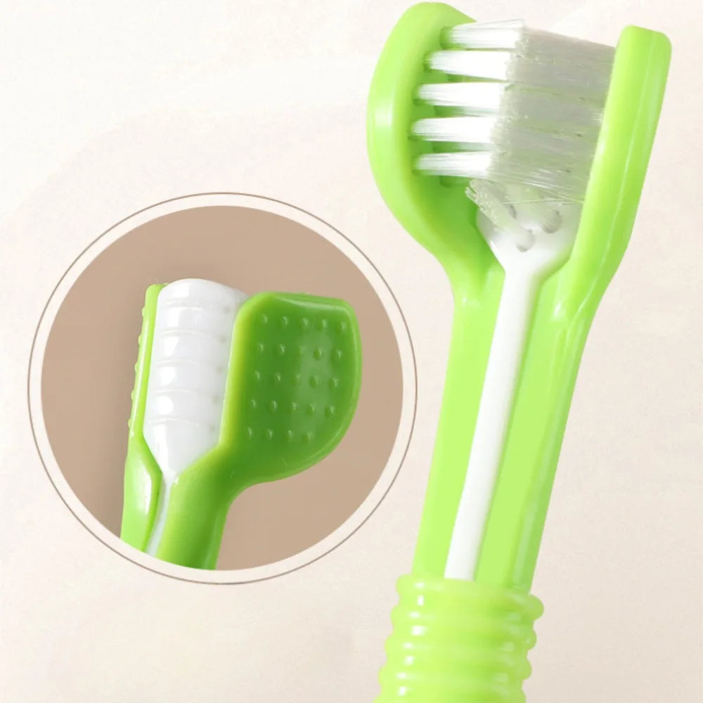 3-Sided Pet Toothbrush