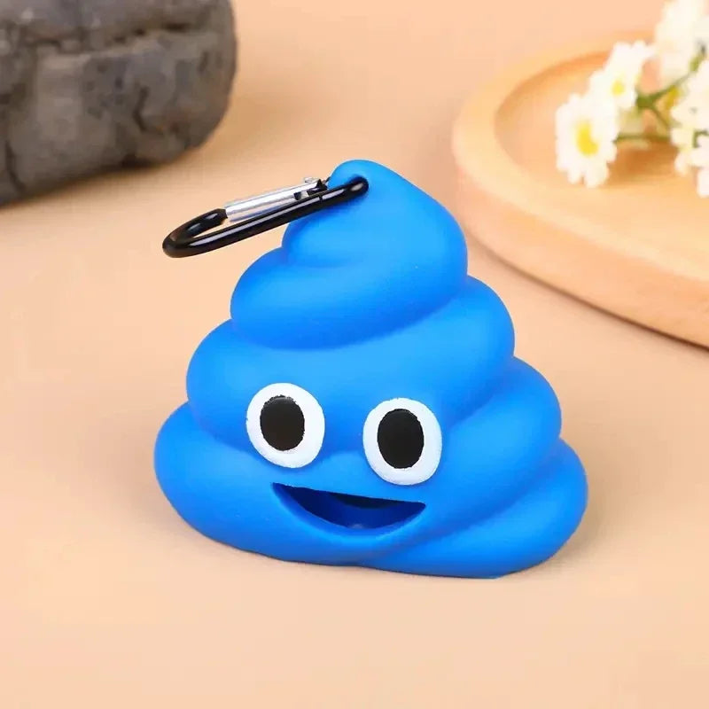Poop-Shaped Pet Waste Bag Dispenser