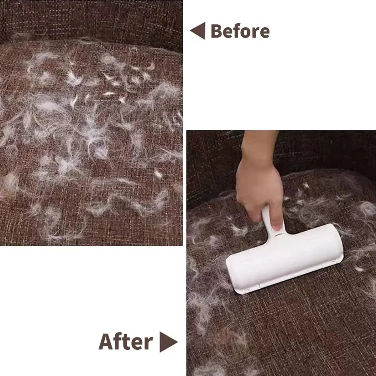 Portable Washable Pet Hair Remover Roller