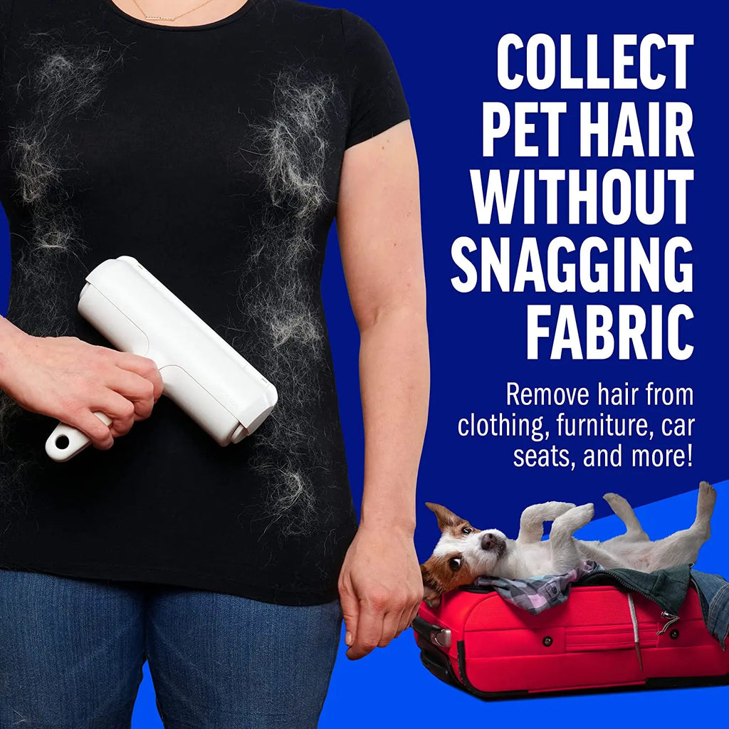 Portable Washable Pet Hair Remover Roller