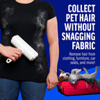 Portable Washable Pet Hair Remover Roller