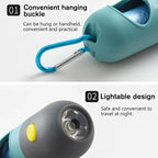 LED Dog Poop Bag Dispenser with Waste Bags