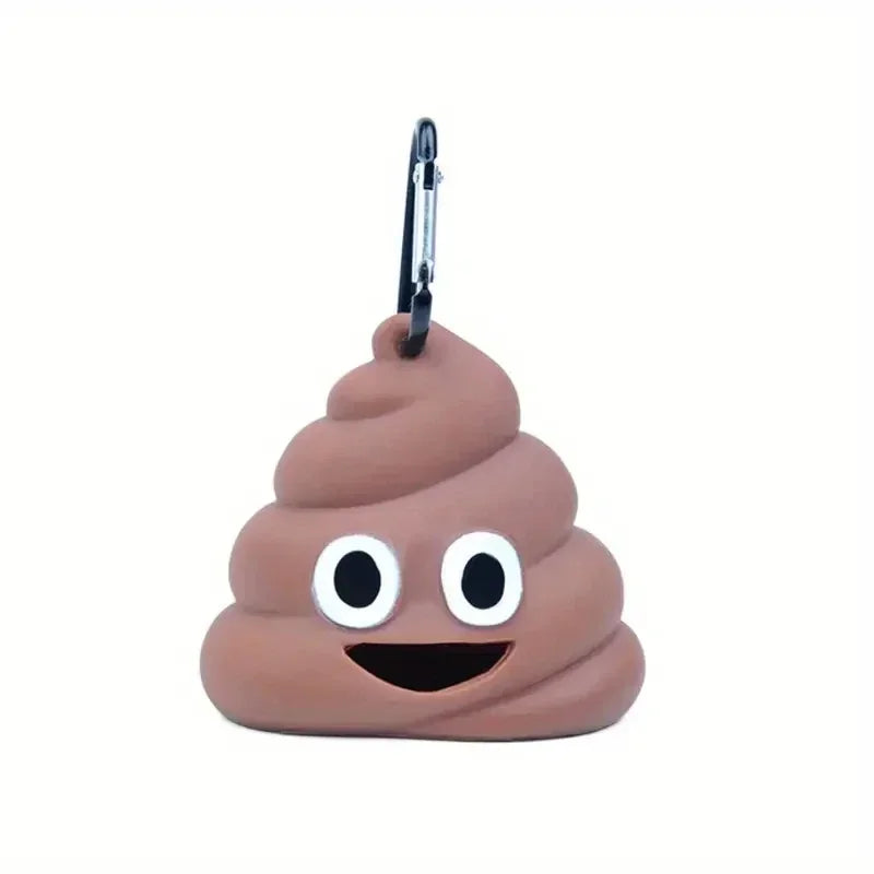 Poop-Shaped Pet Waste Bag Dispenser