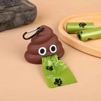 Poop-Shaped Pet Waste Bag Dispenser