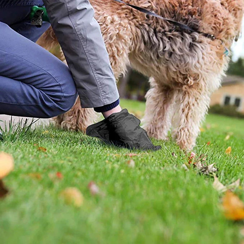 LED Dog Poop Bag Dispenser with Waste Bags