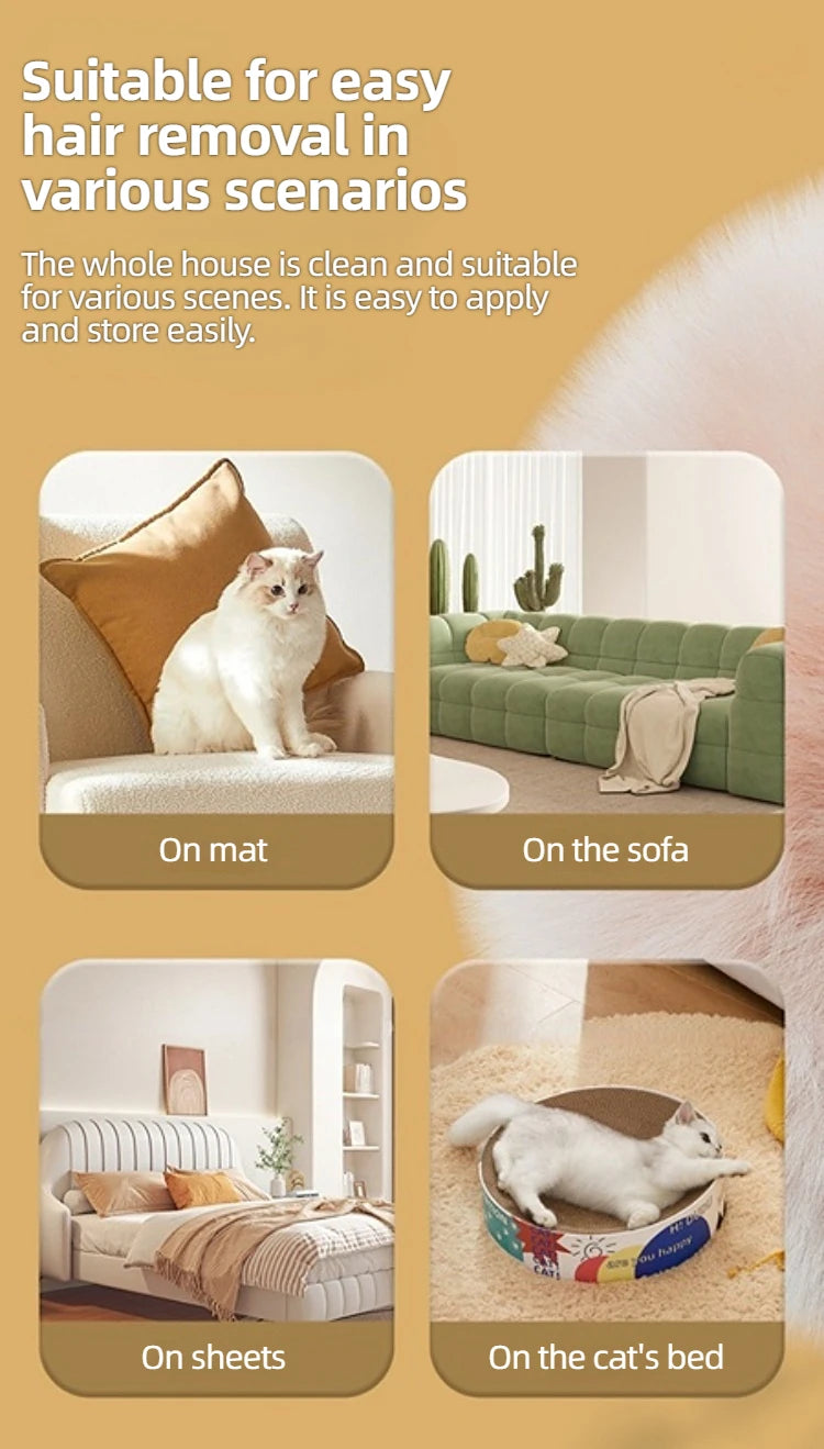 Self-Cleaning Pet Hair Remover Roller