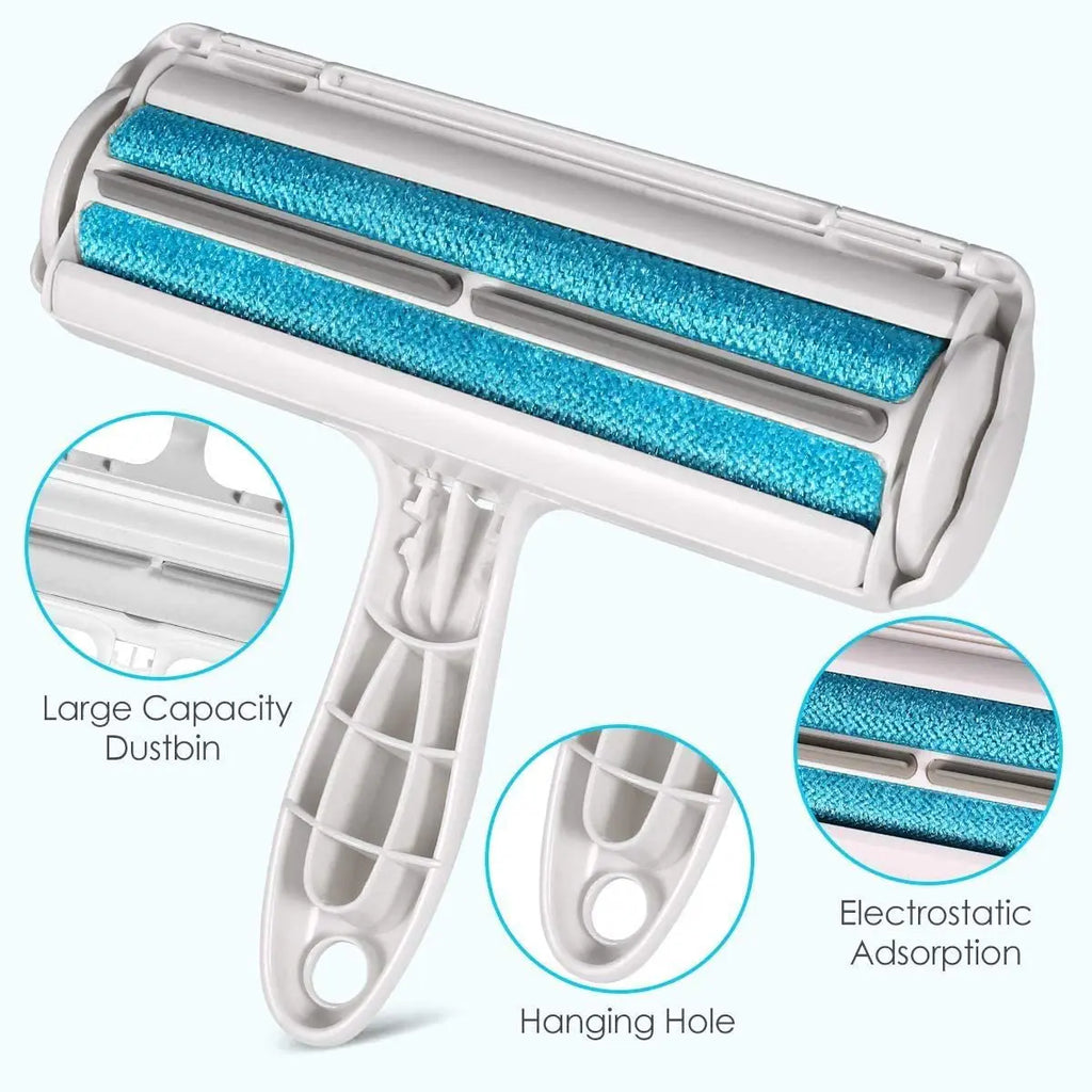Portable Washable Pet Hair Remover Roller