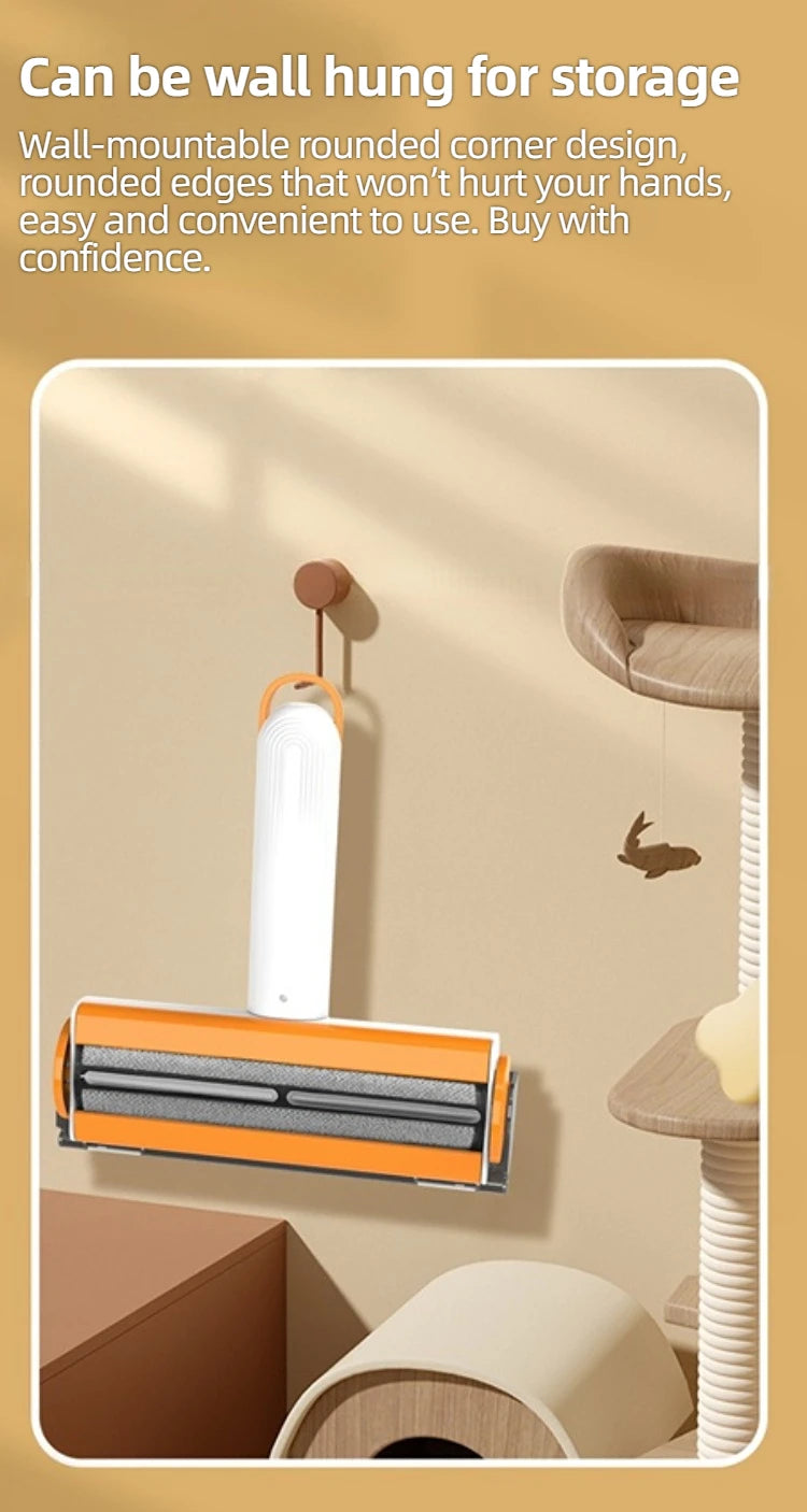 Self-Cleaning Pet Hair Remover Roller