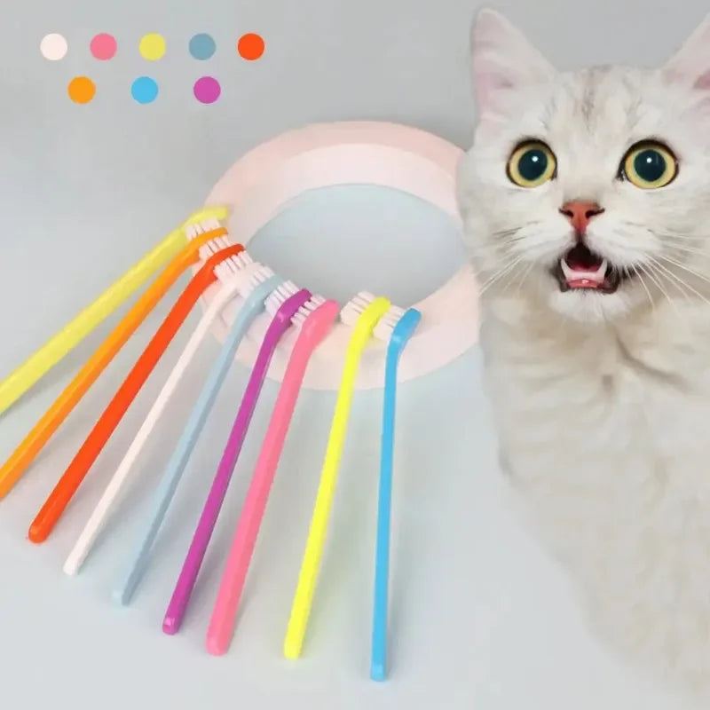 Cat & Dog Toothbrush Cleaning Brush