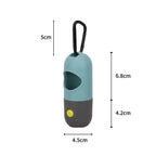LED Dog Poop Bag Dispenser with Waste Bags