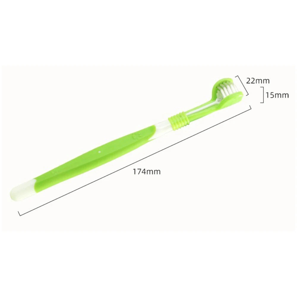 3-Sided Pet Toothbrush