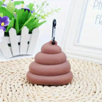 Poop-Shaped Pet Waste Bag Dispenser